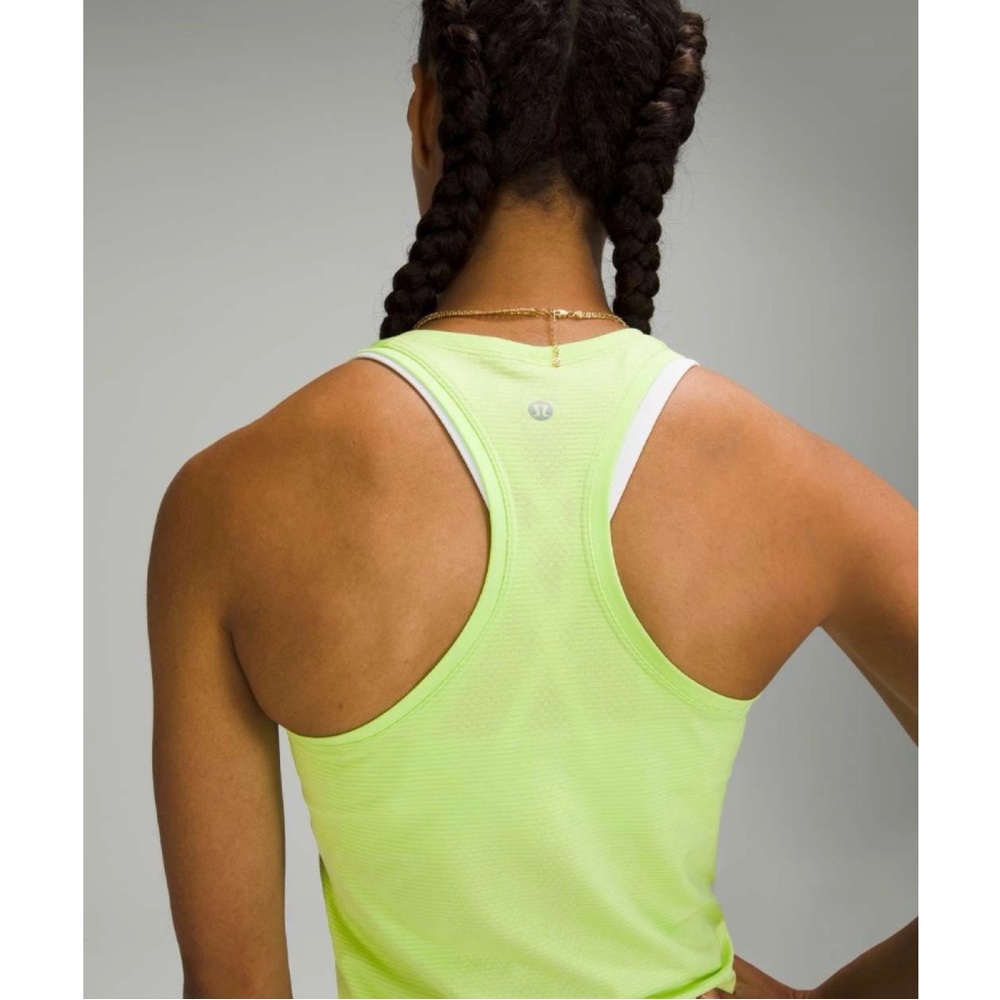 Lululemon Swiftly Tech Racerback 2.0 *Race Length in Neo Mint / Neo Mint Size 4 - Picture 4 of 13